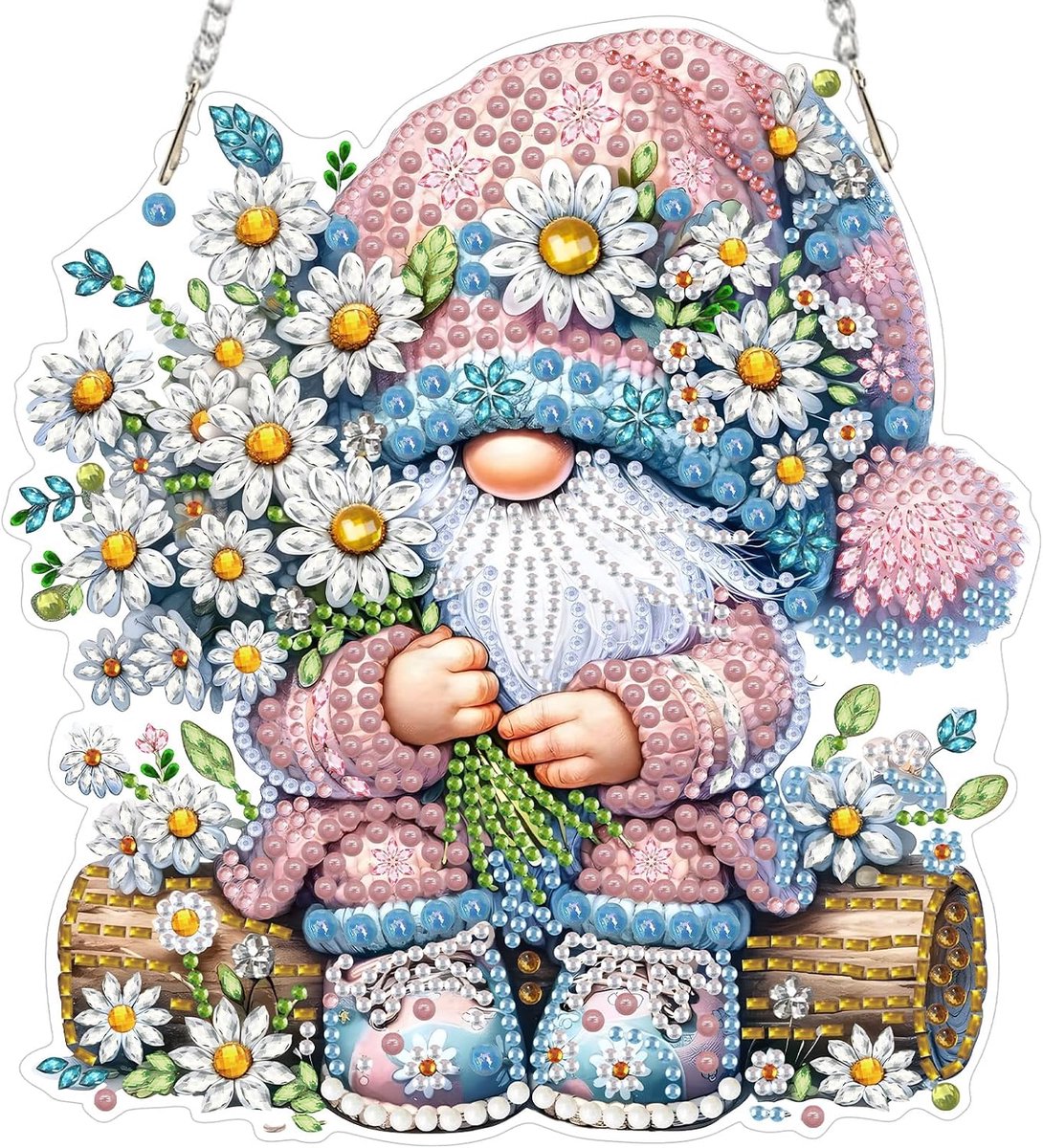 Diamond schilderen kit 5D - Goblin bloem - DIY kunst voor beginners - Creatieve wanddecoratie - ShopVlot