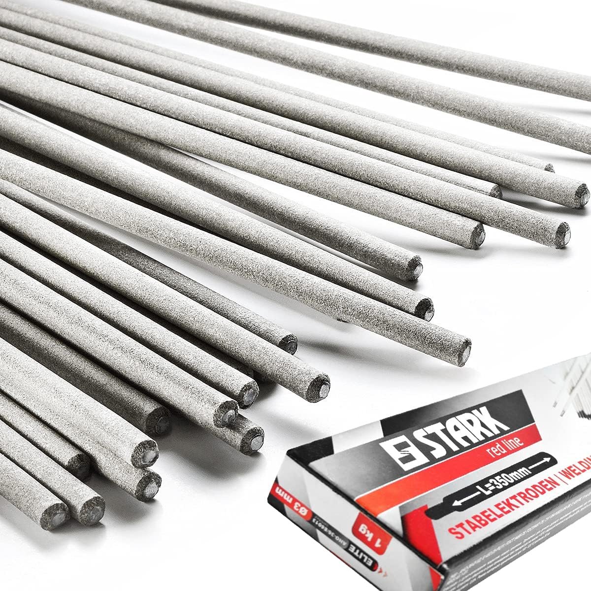 Lastelektrode 3 mm x 350 mm - Universeel - Voor alle posities - Ideaal voor staalconstructies - ShopVlot