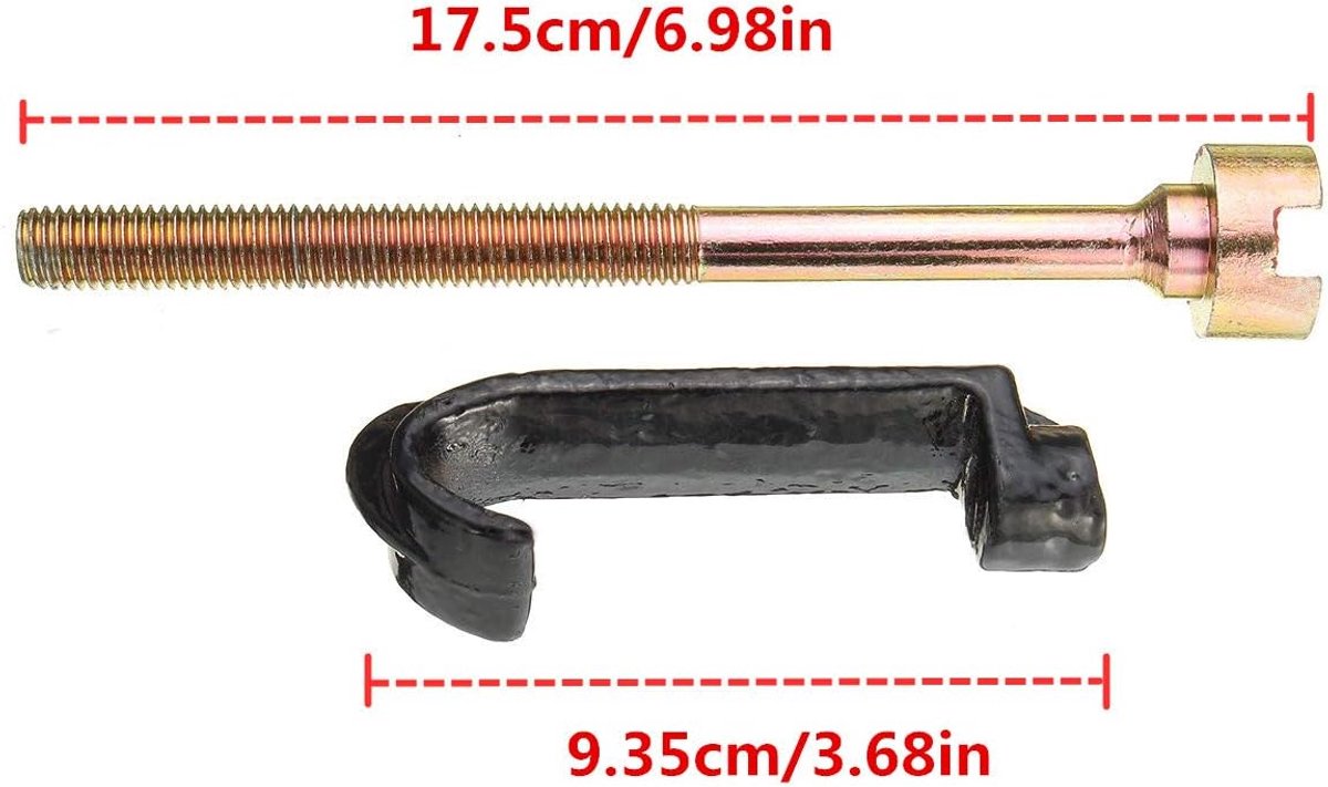 Viviance Replacement Wheel Carrier Hooks & Bolts Compatible with Peug-Eot 106 206 306 405 605 806 Expert Partner - ShopVlot