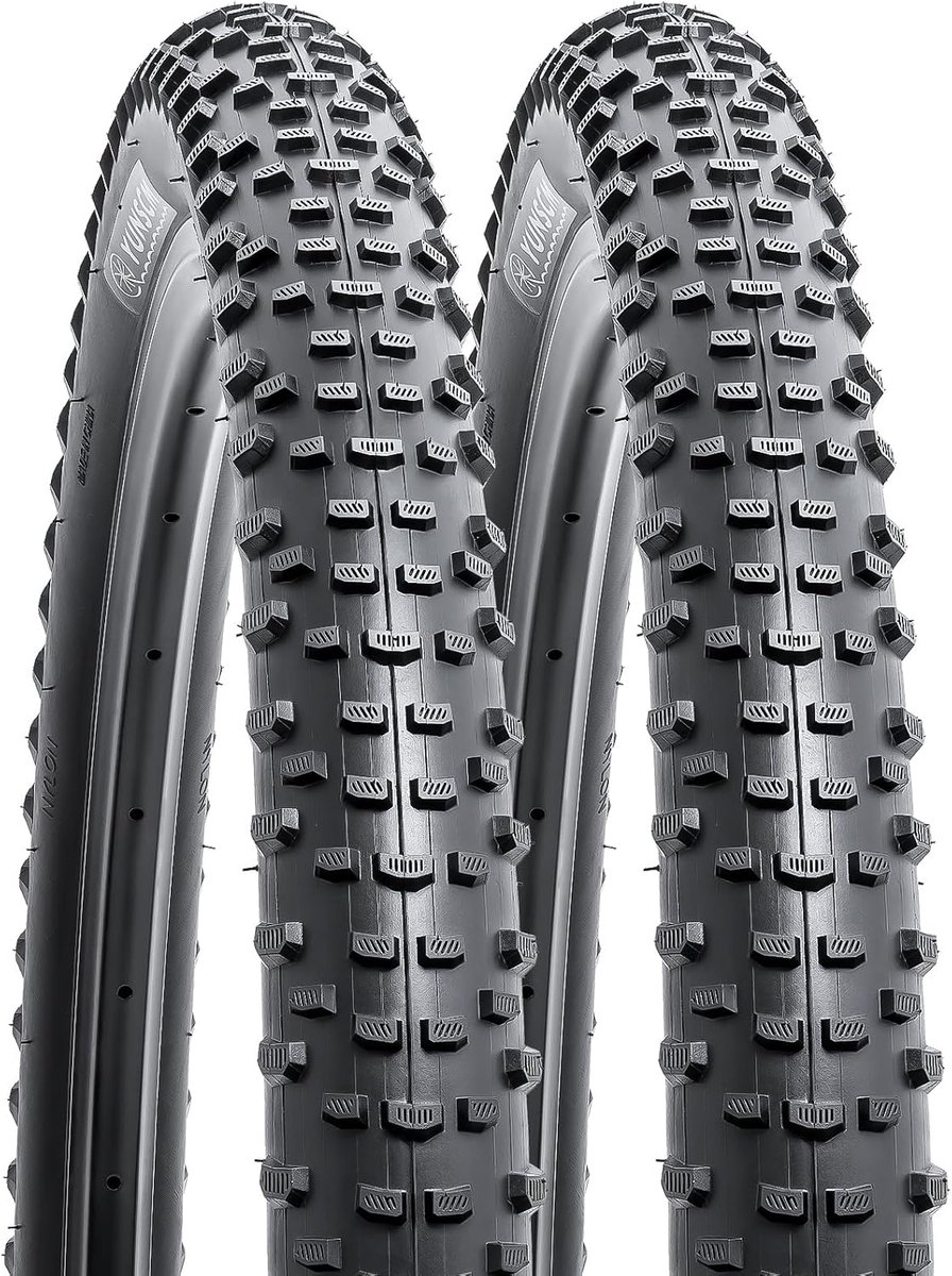 YUNSCM 26x2.10 Lightweight Bicycle Tires (ETRTO 54-559) 60TPI Nylon Anti-Puncture Protection Compatible with 26-inch - ShopVlot