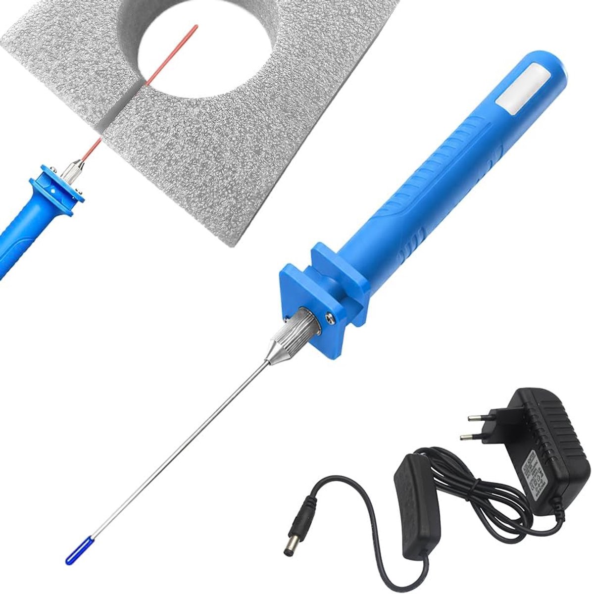 Professionele piepschuimsnijder, 12 W, 15 cm, elektrische pen voor het snijden van schuim, elektrische - ShopVlot