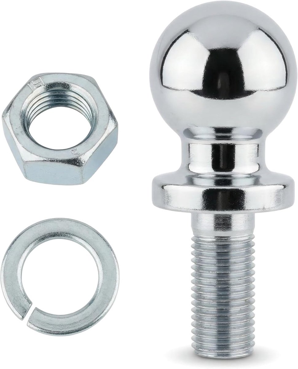 Trailer Coupling Globe, 50mm Trailer Coupling, M22 Ball Head Trailer Coupling with Screw, Trailer Ball Joint Sphere - ShopVlot