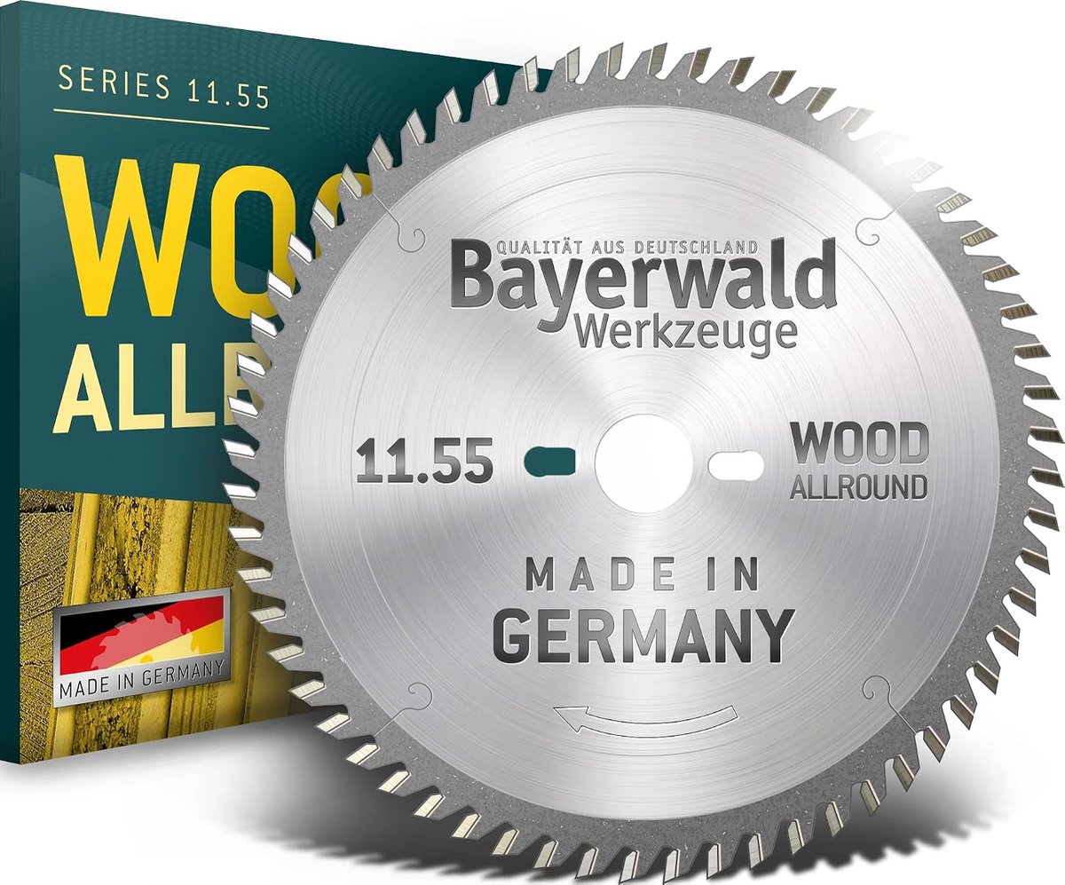 Bayerwald - HM table circular saw blade for wood - Ø 350 mm x 3.5 mm x 30 mm - alternator tooth (54 teeth/coarse) - ShopVlot