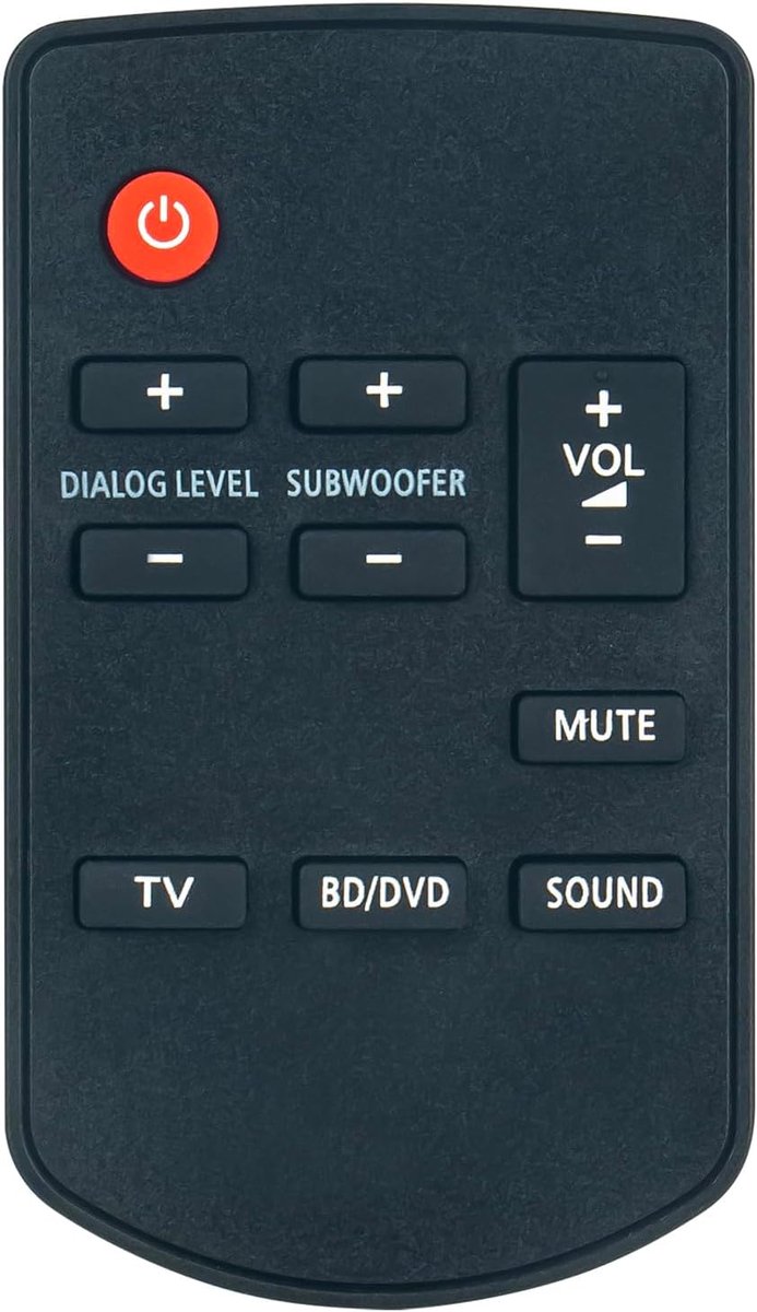 AULCMEET N2QAYC000084 Replacement Remote Control Compatible with Panasonic Soundbar Speaker System SC-HTB170G - ShopVlot