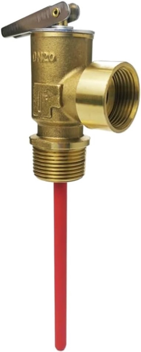 Automatisch veiligheidsventiel RV 3/4 inch NPT voor warmwaterboiler, temperatuuroverdrukventiel, veiligheidsventiel - ShopVlot