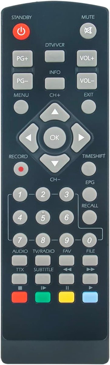 ALLIMITY Replce Remote Control suitable for Strong Digital TV SRT 5301, SRT 5302, STR 5202, SRT 5205, SRT 8202, SRT - ShopVlot