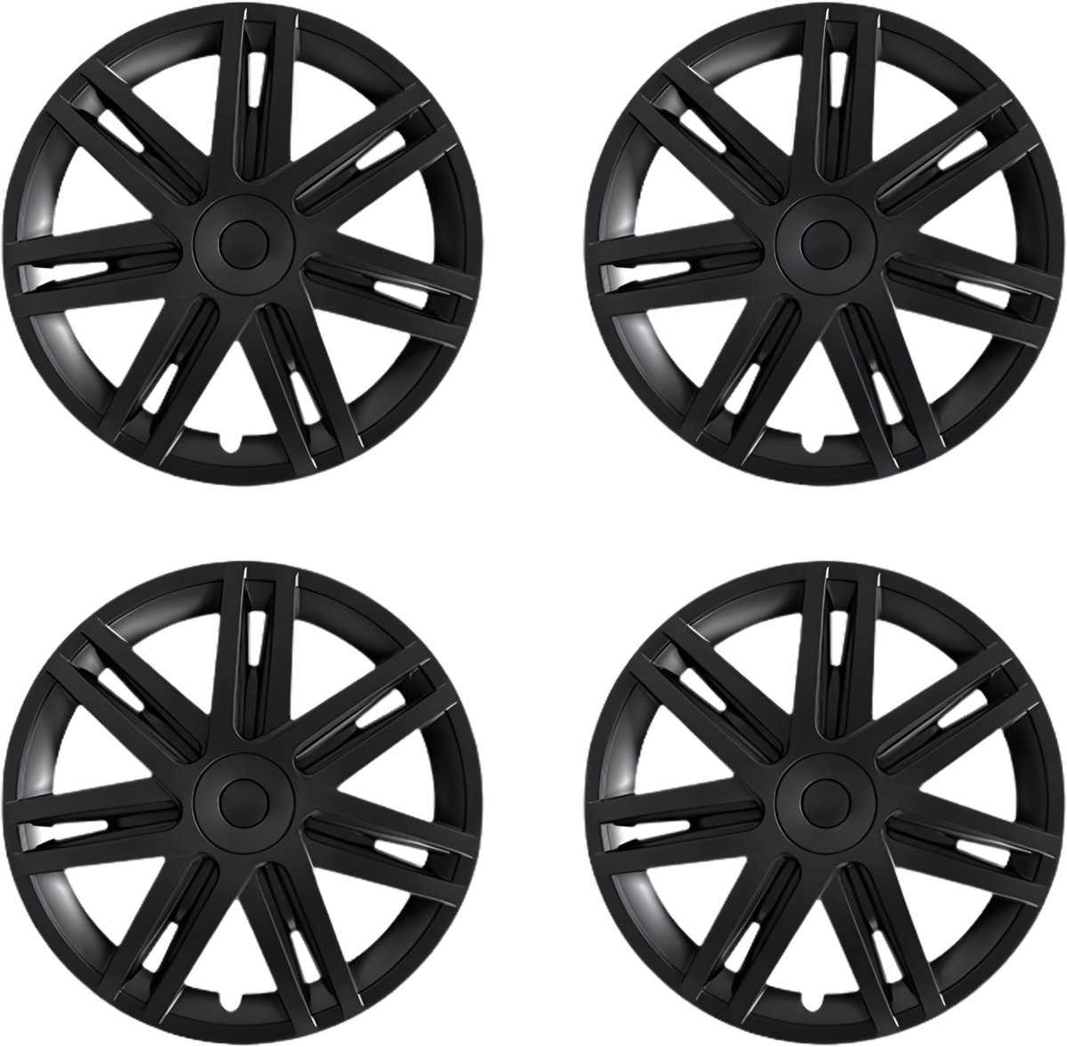 Wieldoppen 19 Inch Set 4 Stuks - Velgen - Tesla Model Y 2020-2024 Ster Stijl - Auto Accessoires