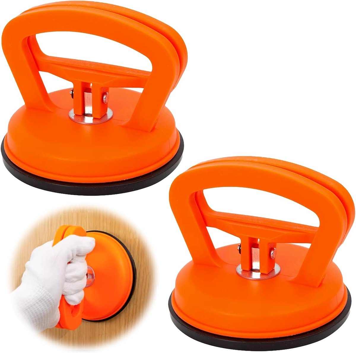 Zuignap 2 Stuks Auto Dent Trekker - Hoogwaardig Rubber - Duurzaam en Geurvrij - Ideaal voor Glas en Computerscherm - ShopVlot