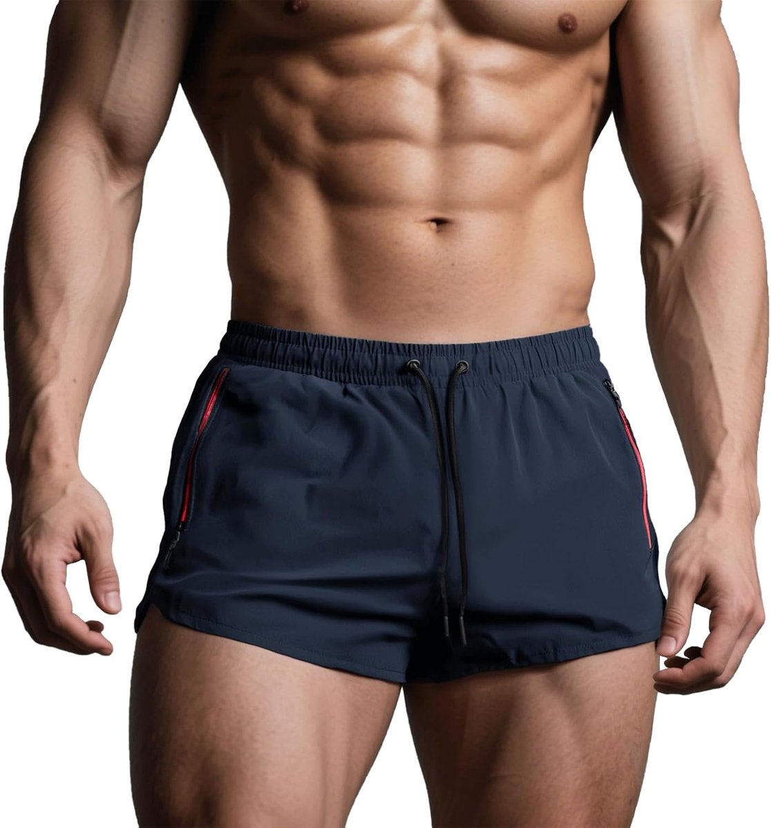 Sportshorts heren - Sneldrogend - Ademend materiaal - Ideaal voor fitness - ShopVlot