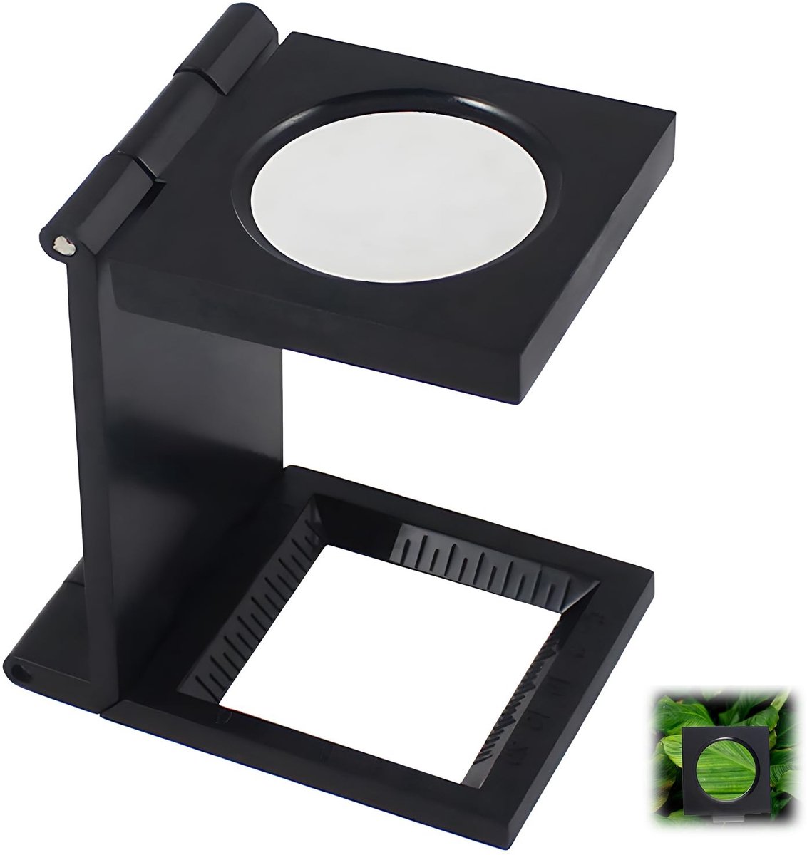 Solidchoice - Mini Magnifier met 10x Vergroting en Statief voor Precisiewerk