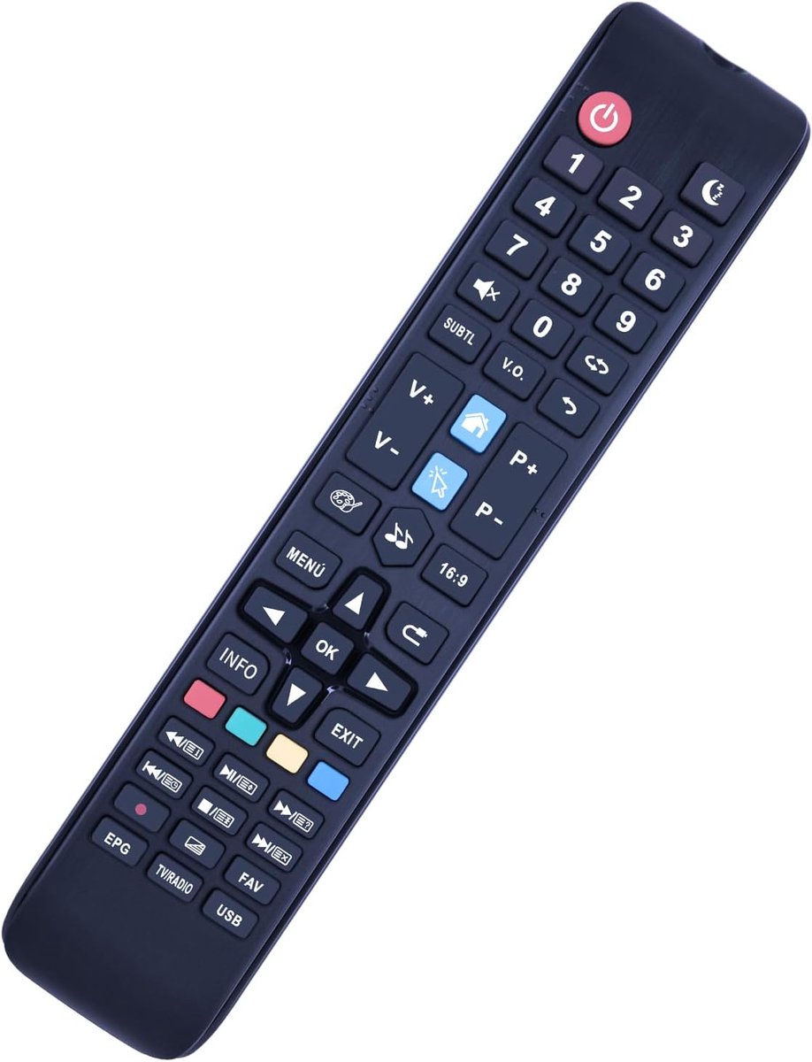 Replace the remote control compatible with TD Systems TV K43DLG12US 13256 13729 K24DLG12HS K32DLG12HS K32DLJ12HS - ShopVlot