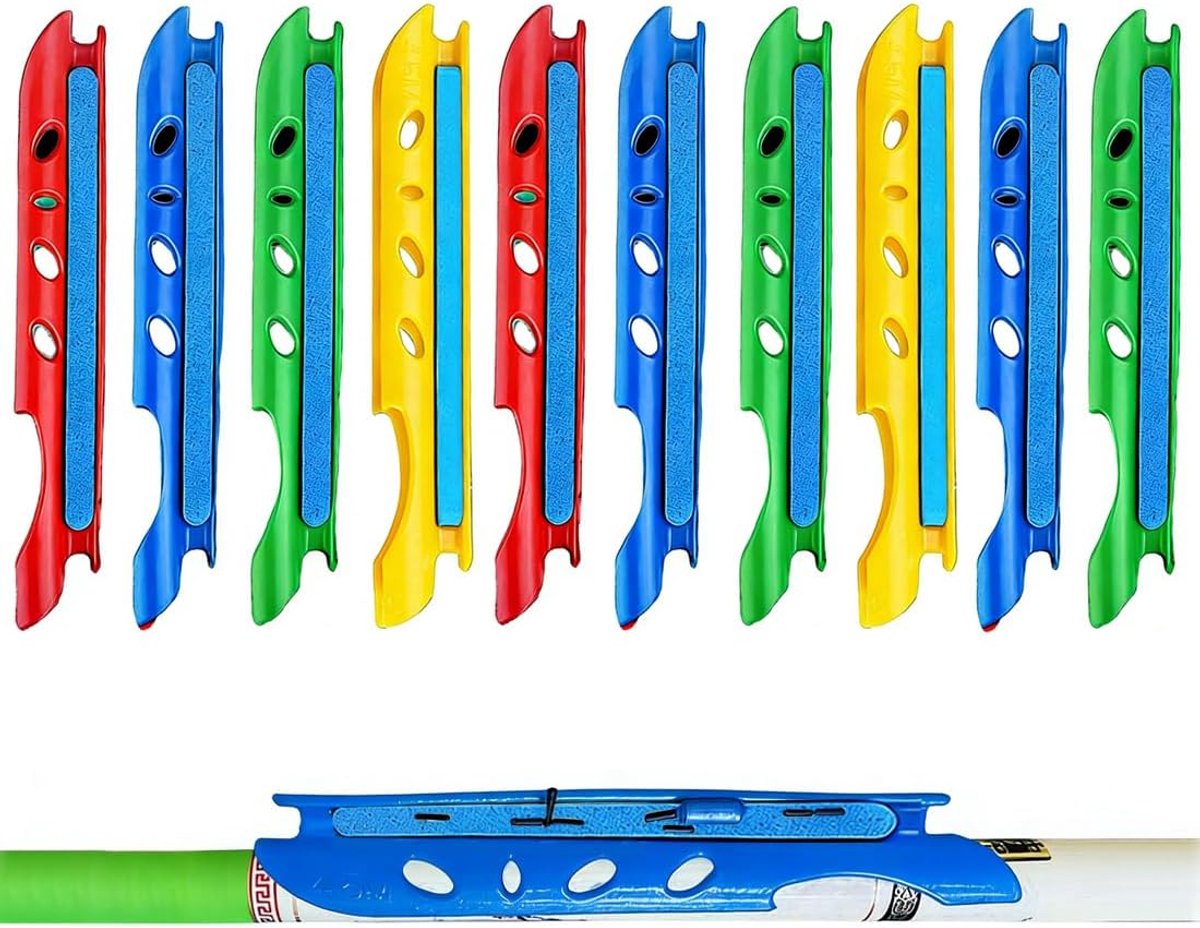 10 stuks Tablero Línea Bobinado Tabla Pesca - Junta de Espuma Carrete Tarjeta línea voor Sujetar Líneas Pesca - ShopVlot