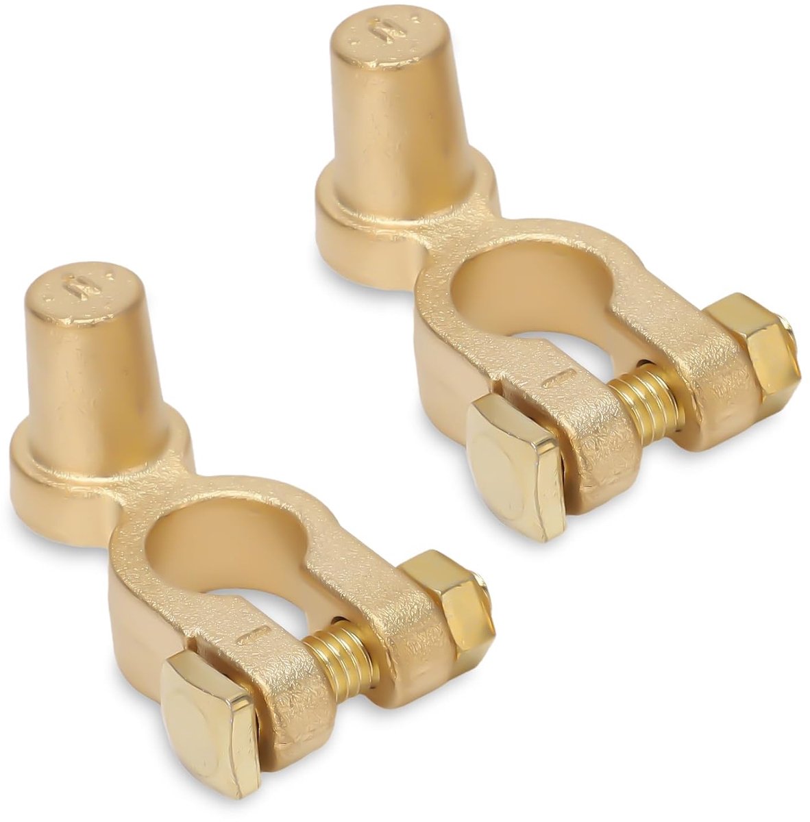1 Pair Battery Terminal Connectors, Car Battery Disconnect Terminal SAE to JIS Positive Negative Top Post Battery - ShopVlot