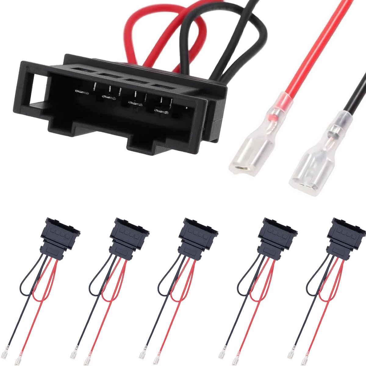 7157-000 Speaker Adapter on DIN Suitable for VW Golf 4 5 6 7 for Beetle.etc Replacement Wire Harness Adapter, Audio - ShopVlot