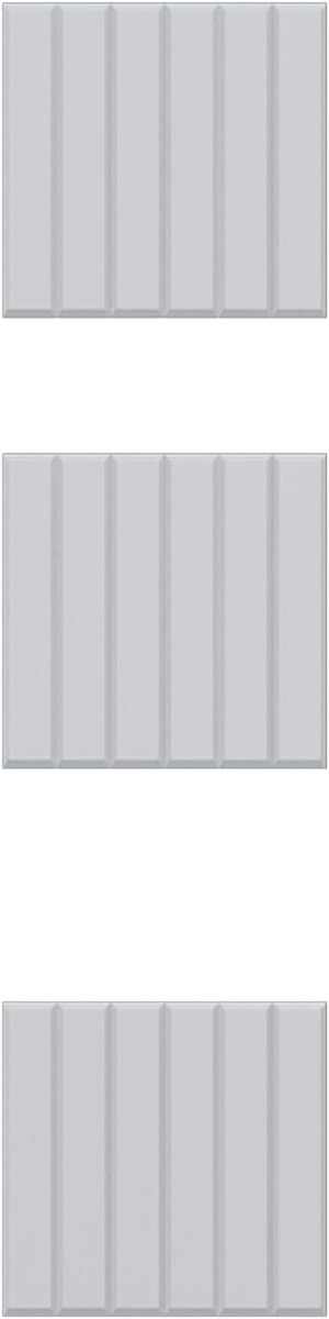 EYPINS 48 x afdekstrips zekeringkast met 3 moduleplaatsen, blinde afdekking, stofbescherming, afdekking voor hoedrail - ShopVlot