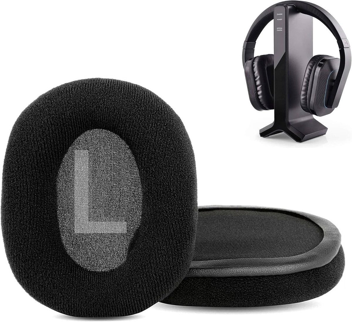 Ear Pads Suitable for Avantree HT280 Wireless Headphones, Ear Pads Replacement with Warm Softer Fabric and High - ShopVlot