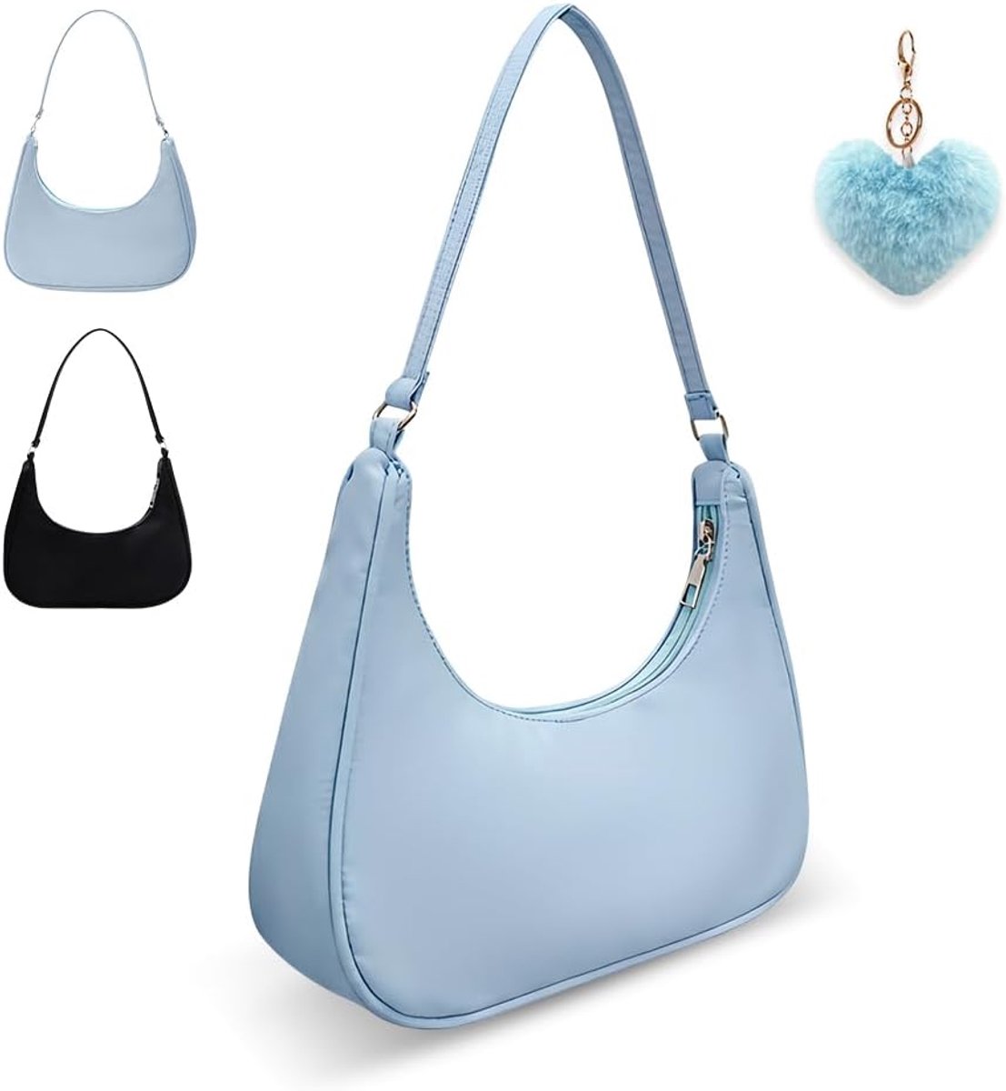 Y2k Women's Shoulder Bag, Small Handbag, Vintage Handbag, Elegant Shoulder Bag, Women's Bag, Shoulder Bag, Casual - ShopVlot