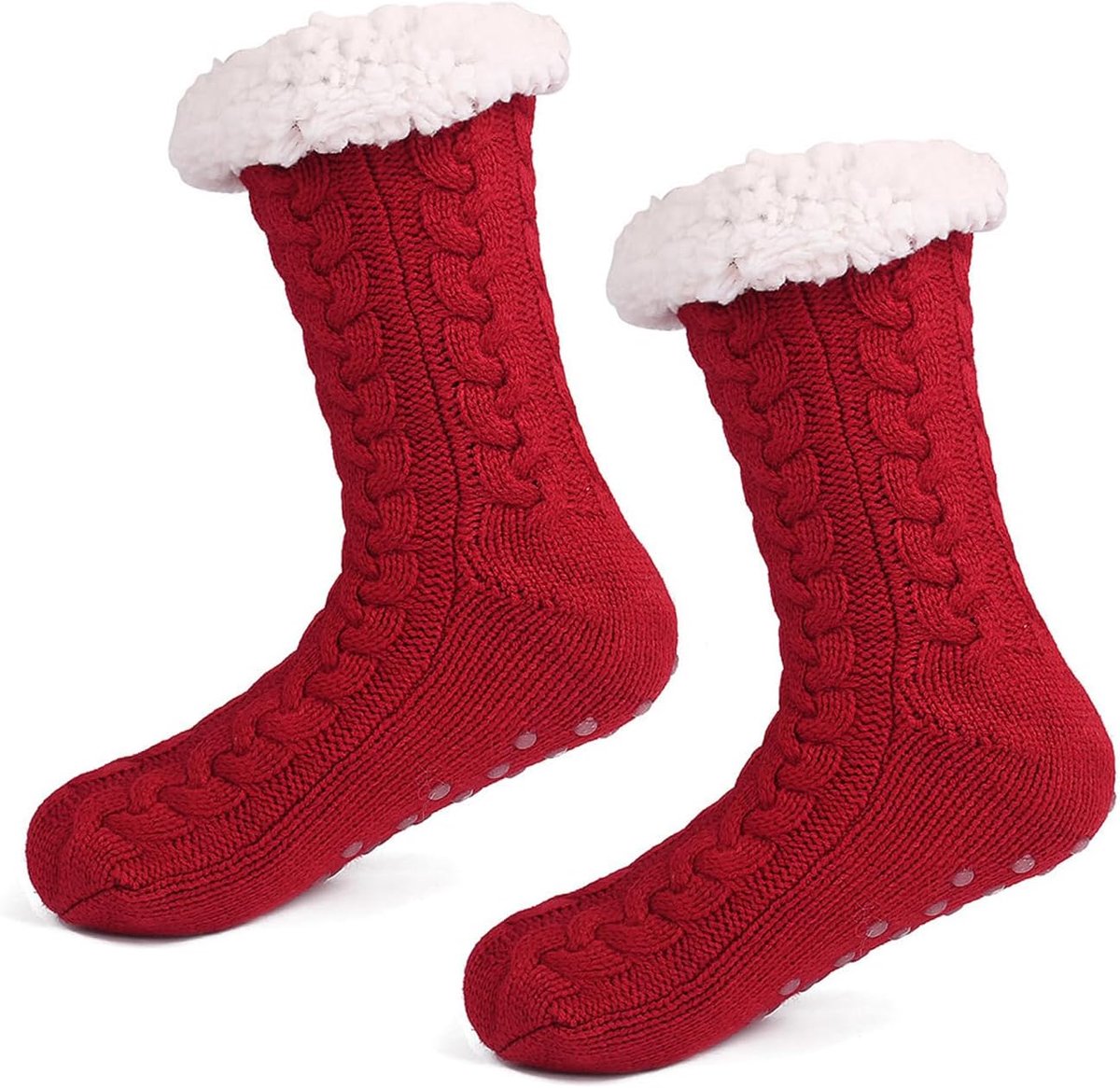 BedSokken Unisex - Ultra Dikke, Warme en Fluffy - Wolvoering - Perfect voor Koude Winternachten - ShopVlot