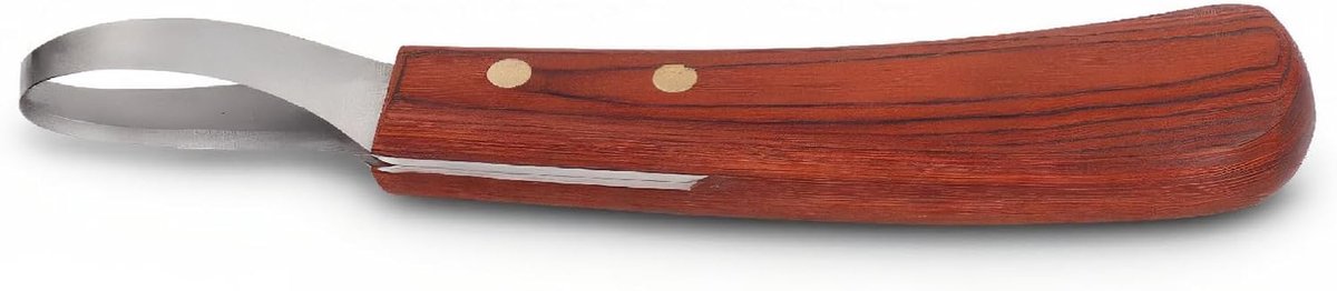 Hoefsnijders met houten handvat - roestvrij staal - ergonomisch ontwerp - efficiënt en veelzijdig - ShopVlot