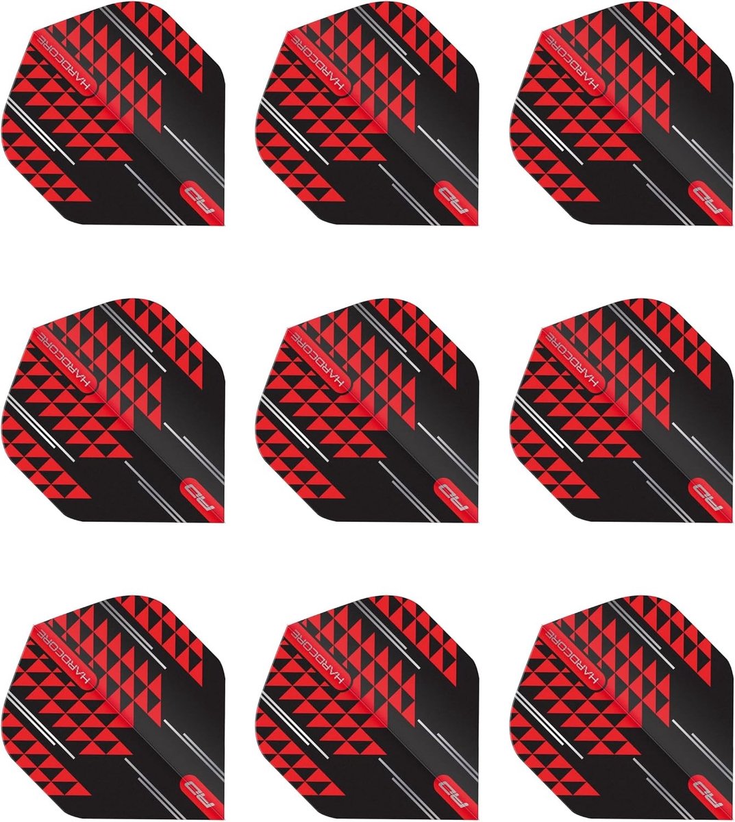 Dart Vluchten - Standaard Vorm - 100 Micron Dikte - Extra Dikke Kwaliteit - Voor Dartspelers