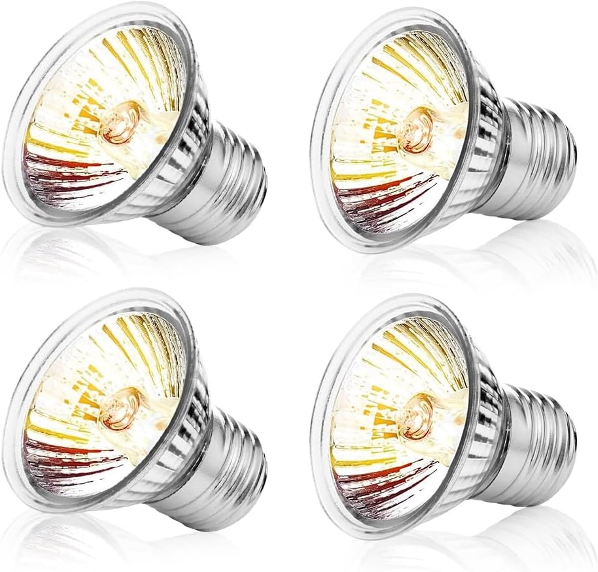 Terrarium Warmtelamp 50W - E27 UVA UVB Lamp - Snelle verwarming - Ideaal voor reptielen - ShopVlot
