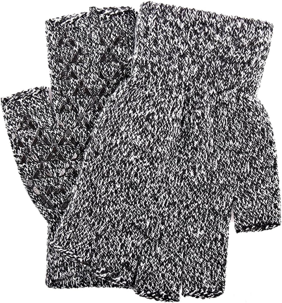 Vingerloze handschoenen unisex - antislip gebreid - elastisch warm - ideaal voor autorijden - ShopVlot