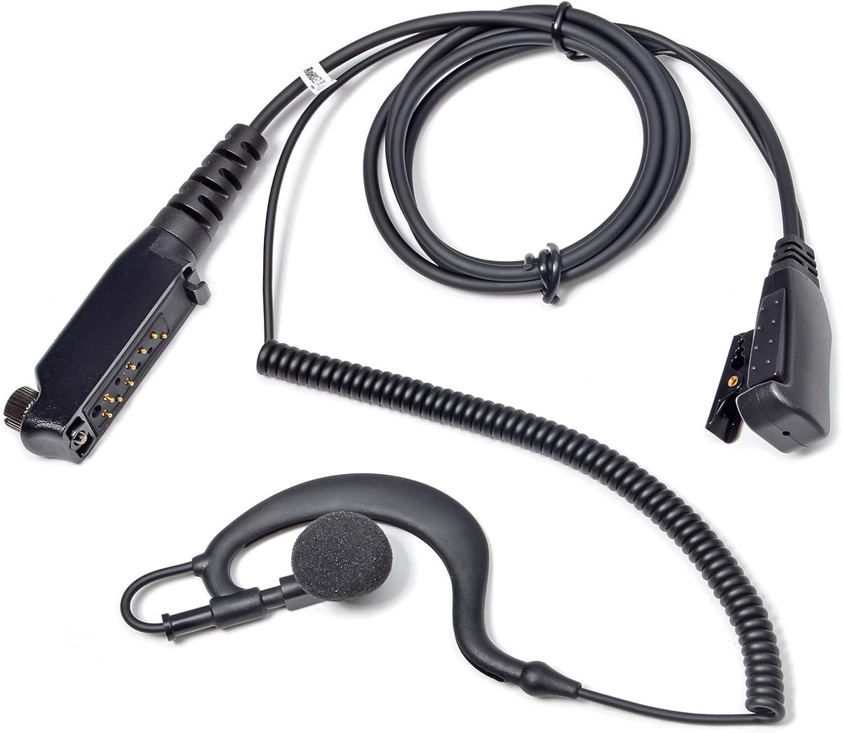 Headset G Vorm - Geschikt voor Sepura STP8000 STP9000 SC20 SC21 - Verborgen microfoon - ShopVlot