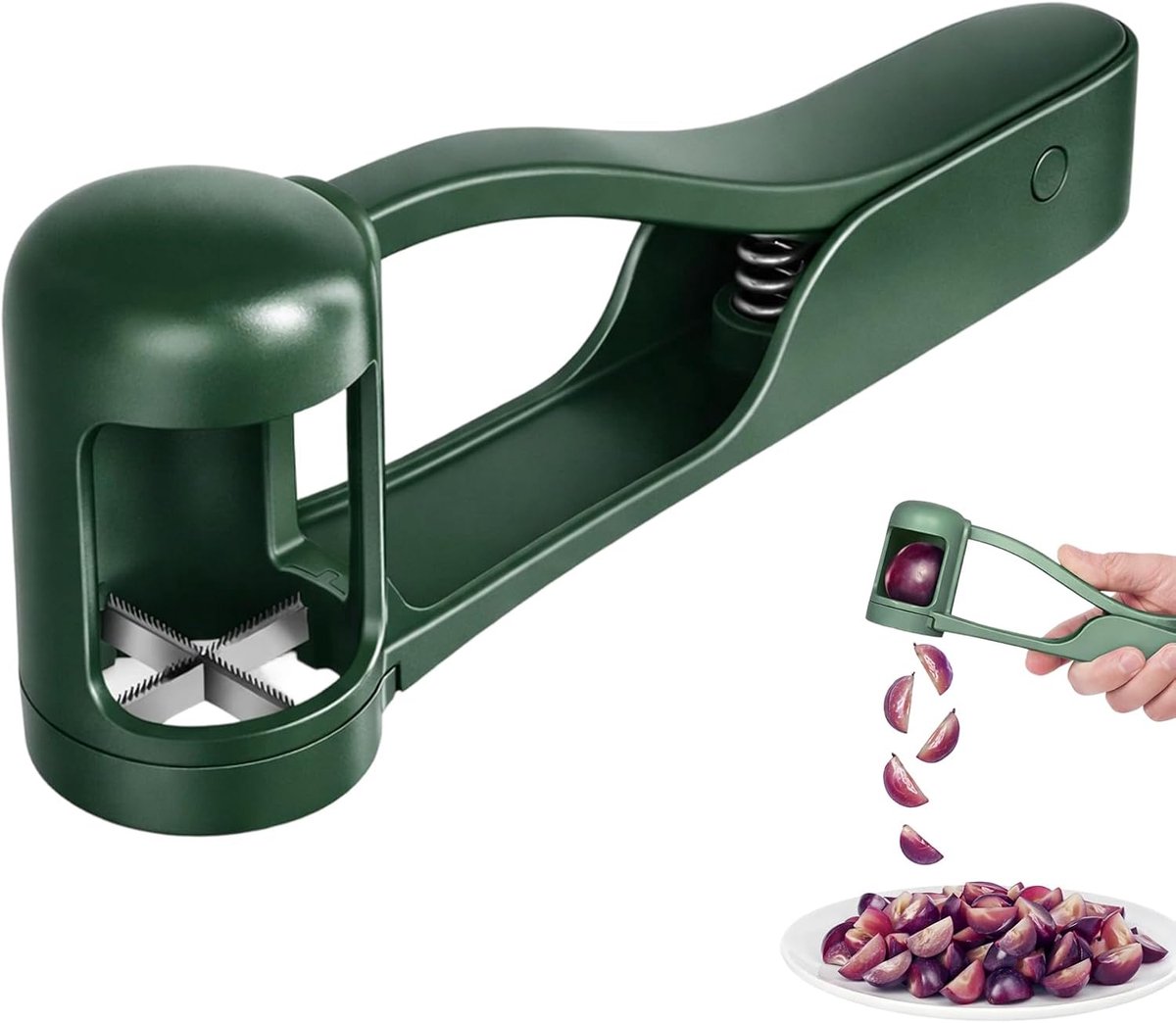 Druiven snijder - groen - ergonomisch ontwerp - ideaal voor fruit en groenten - ShopVlot