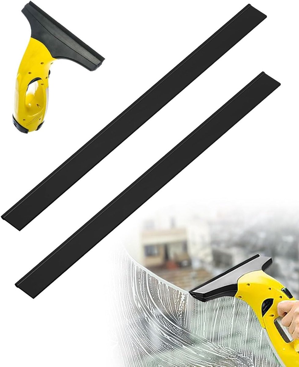 rubberen lip voor Kärcher raamzuiger 280 mm - vervangend onderdeel - eenvoudige installatie - optimale reiniging - ShopVlot