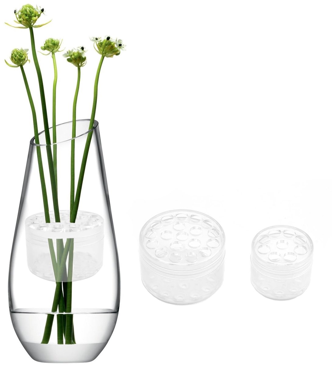 Solidchoice - Set van 2 Spiral Ikebana Stemhouders voor Bloemstyling