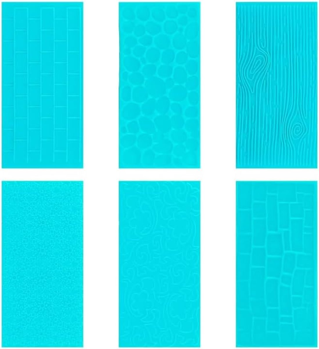 Embossing mat fondant - 1 stuk - flexibel materiaal - voor mooie decoraties - ShopVlot