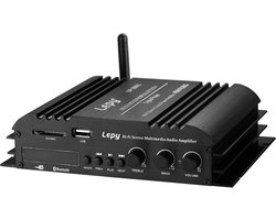 Solidchoice - 4-Kanaals Hi-Fi Bluetooth Versterker met USB/SD Ingang