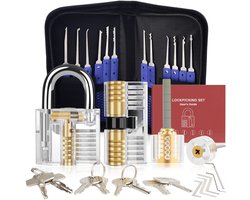 Solidchoice - Lockpick Set met 36 Stukken voor Beginners en Training