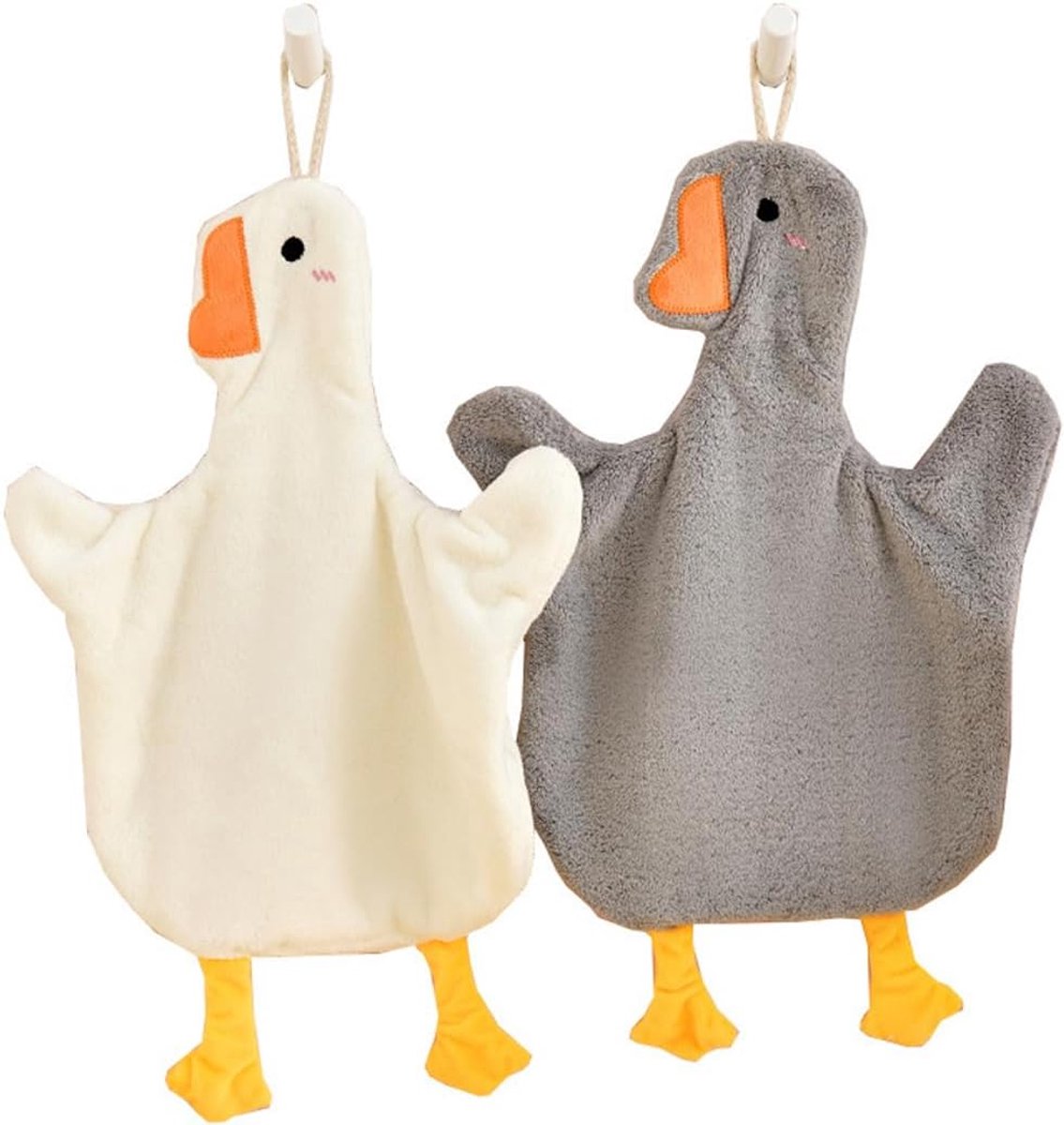 Gezicht- en handdoeken 23 x 34 cm - Schattige dieren - Hoogwaardige polyester - Ideaal voor kinderen - ShopVlot