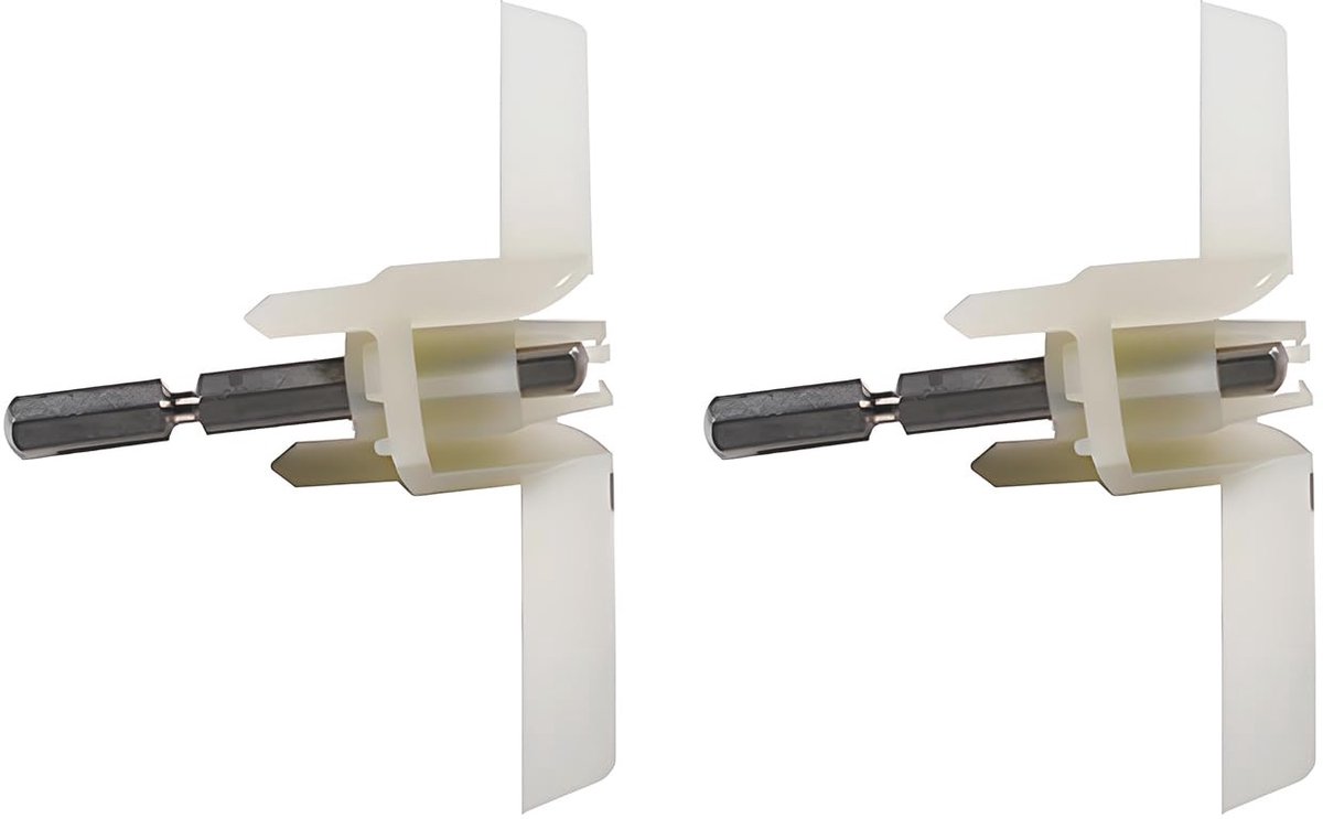 Solidchoice - Set van 2 Vervangende Flow-Through Cutters voor Keukenmachines