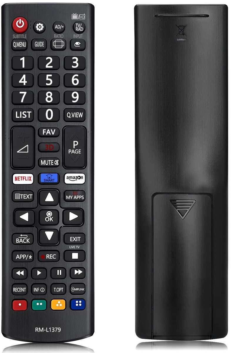 Solidchoice - Universele Afstandsbediening voor LG Smart TV zonder Configuratie