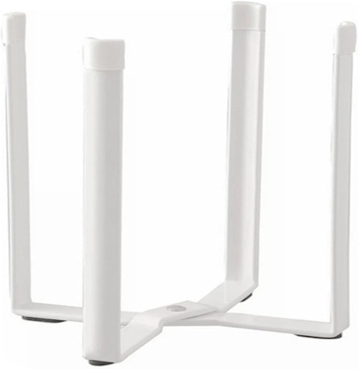 Dish Drainer 16.5 x 12 x 9.5 cm Bottle Holder Drainer Bottle Holder for Garbage Bags and Freezer (White) - ShopVlot