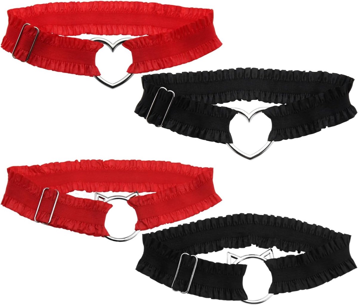 4pcs for women leg rings, elastic and elastic leg rings, adjustable leg rings, fashionable and personalized - ShopVlot