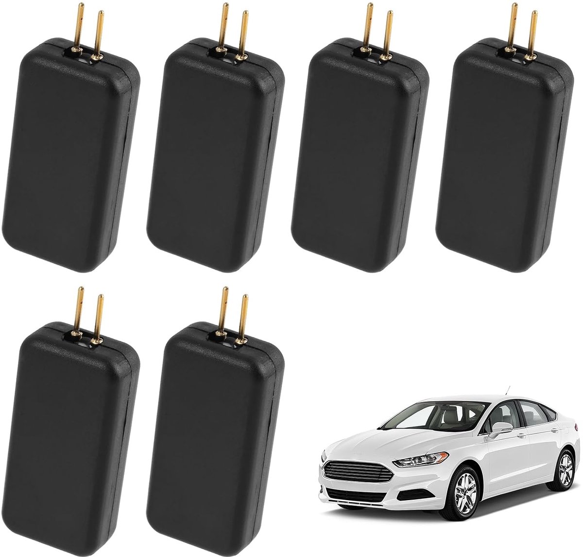 6-piece car airbag simulator kit: Universal SRS airbag emulator for car failure diagnostics, repair kit for airbags of - ShopVlot