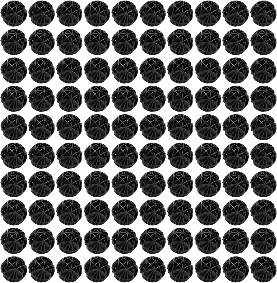 100 stuks aquariumvissen, filters, 26 mm, biologische filterballen, poreus biochemisch filter, reiniging van - ShopVlot