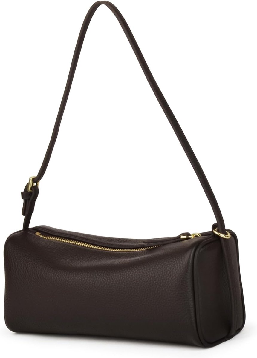 DONNAIN Premium Full Grain Leather Crossbody Purses for Women, Leather Handbag for Women, Barrel Bag and Hobo Bags for - ShopVlot