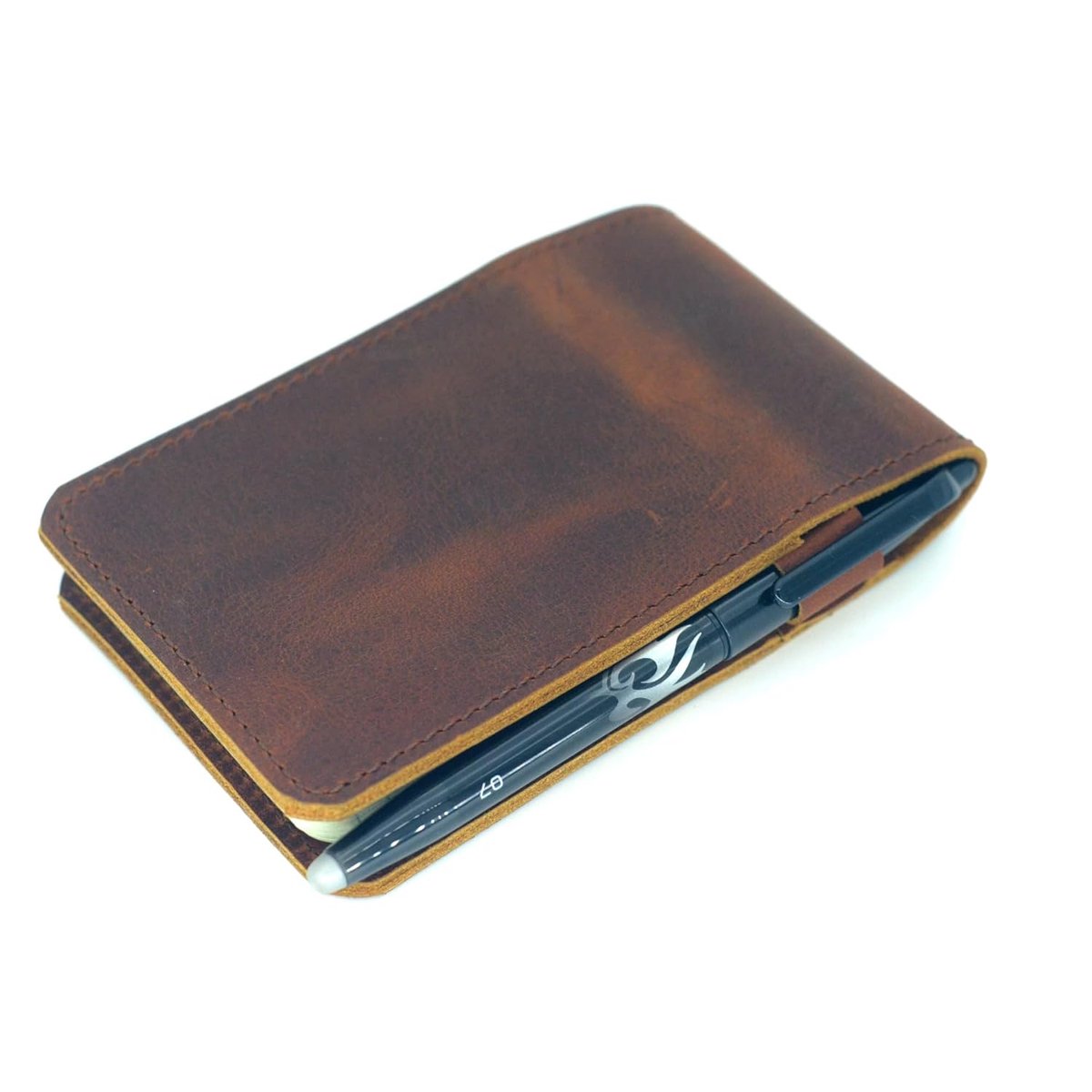 JJNUSA Leather Case Compatible with Rite in the Rain Spiral Notebooks Distressed Leather Cover for Memo Notebook Cover - ShopVlot