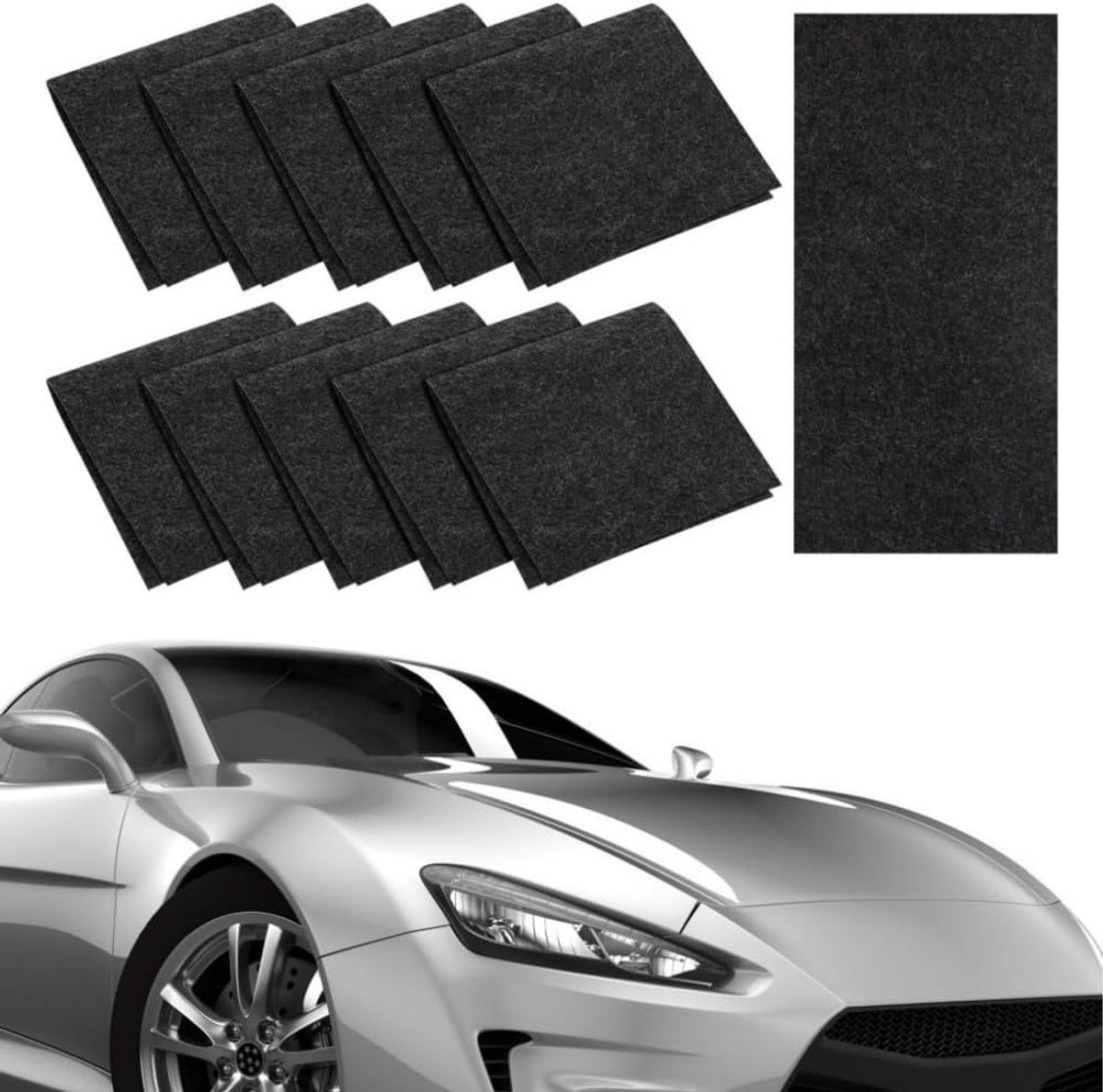 Nano Sparkle Cloth Nano Scratch Remover Cloths Quick Repair & High Gloss Effect Microfibre Polishing Cloth 2025 - ShopVlot