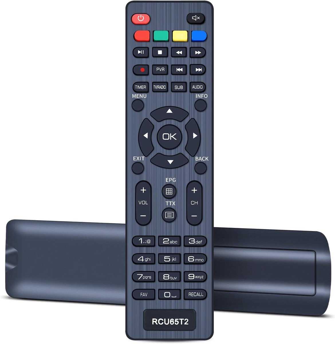 RCU65T2 afstandsbediening geschikt voor Comag Receiver SL65T2 DVBT2 - ShopVlot
