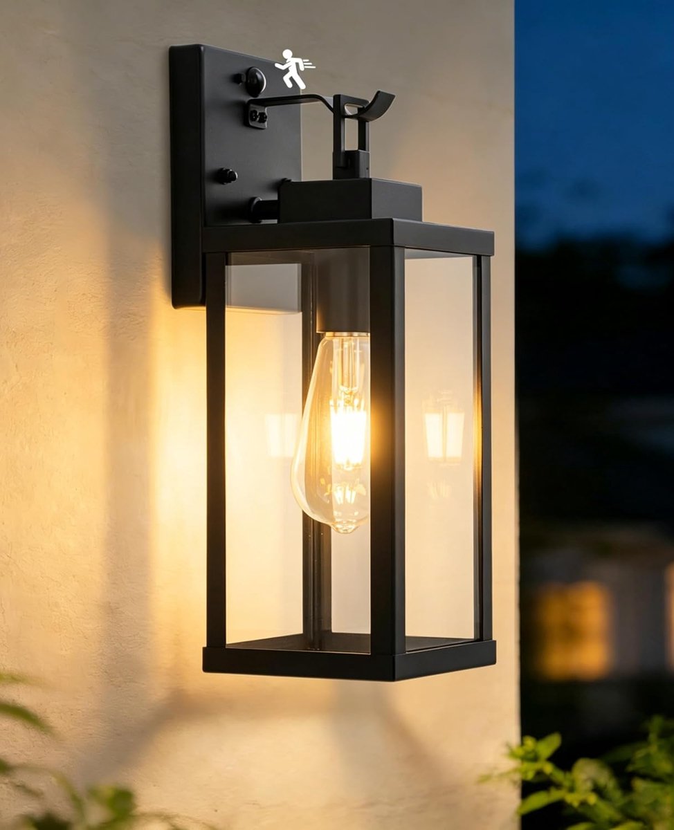 FTL Outdoor wall light, motion detector, WL021 - ShopVlot