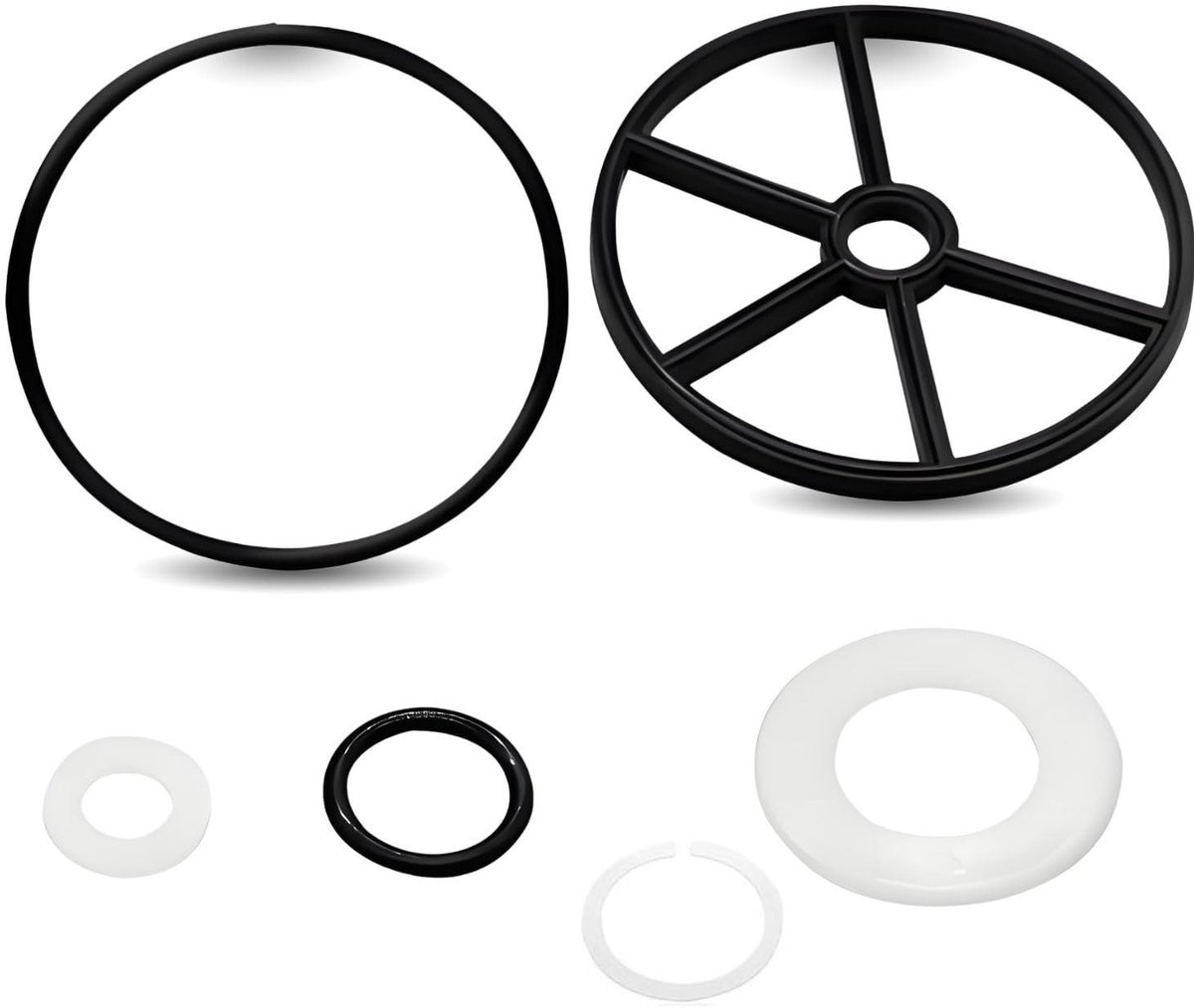 Solidchoice - 6-Piece Spider Seal Reparatieset voor Filter