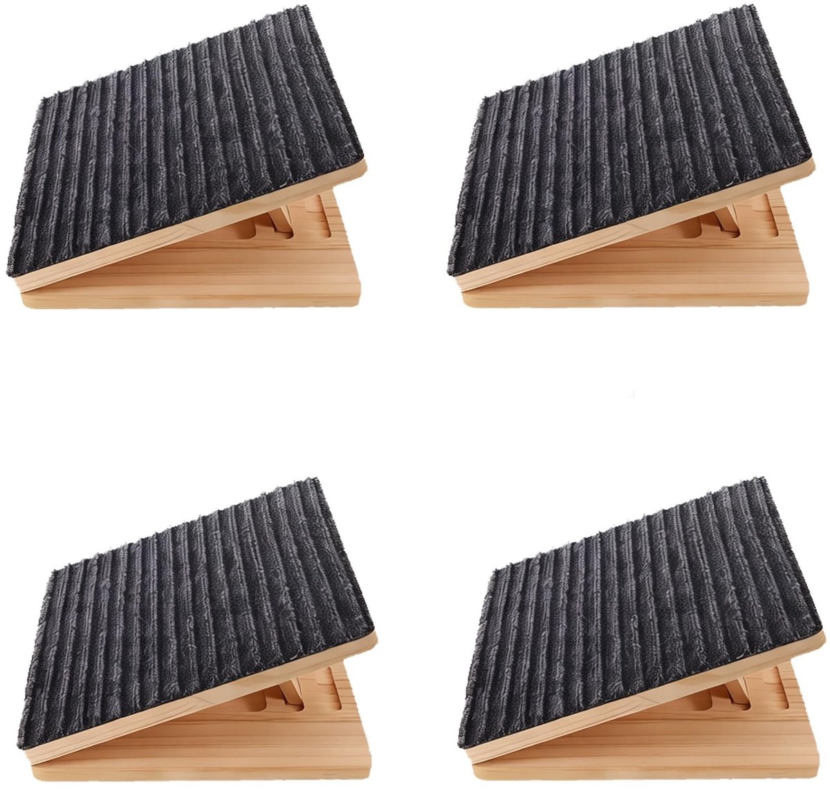 Solidchoice - Houten Helling voor Honden met Antislip Oppervlak voor Veiligheid