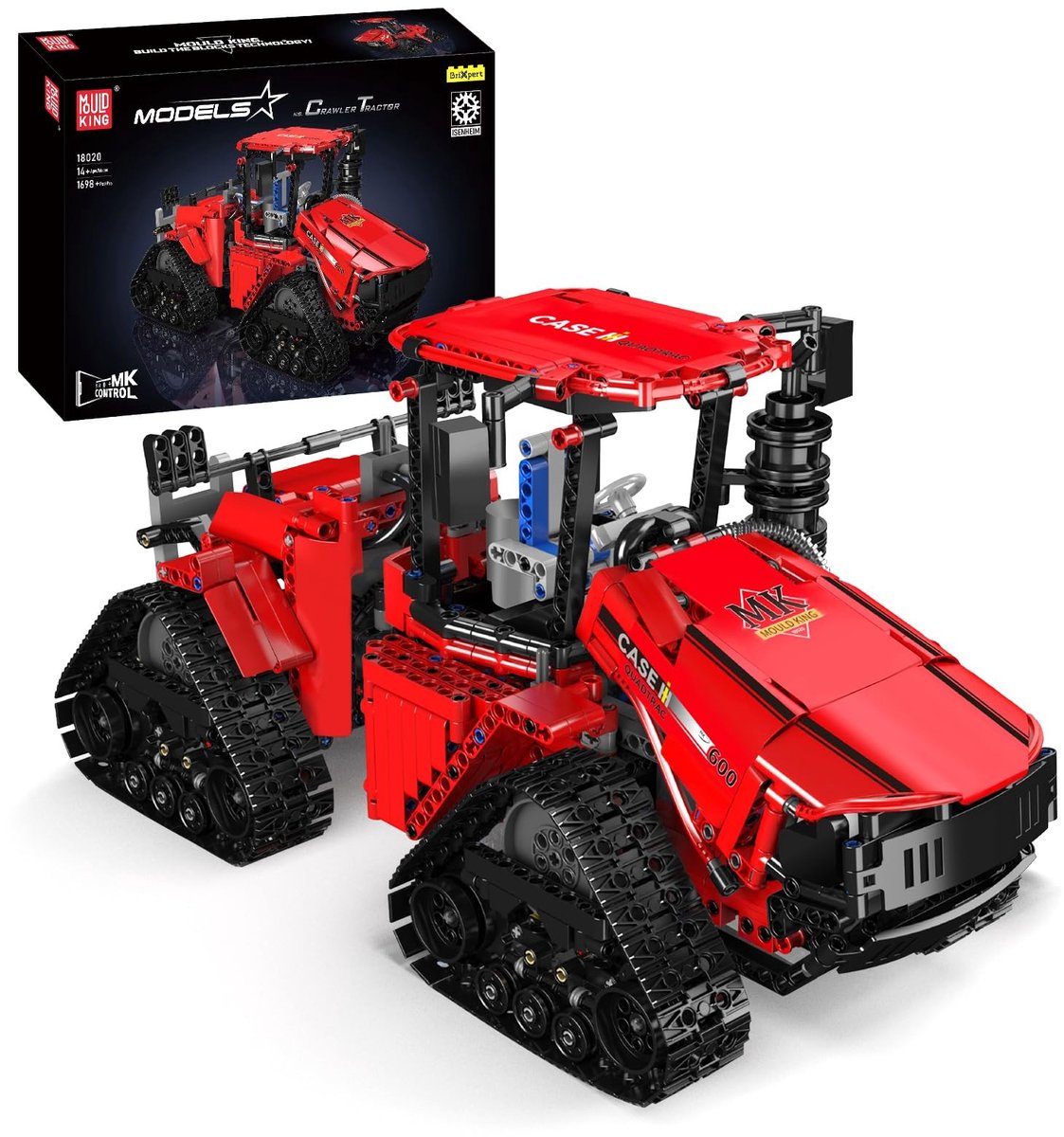 Solidchoice - Afstandsbediening Bouwpakket Tractor met 1698+ Stukken