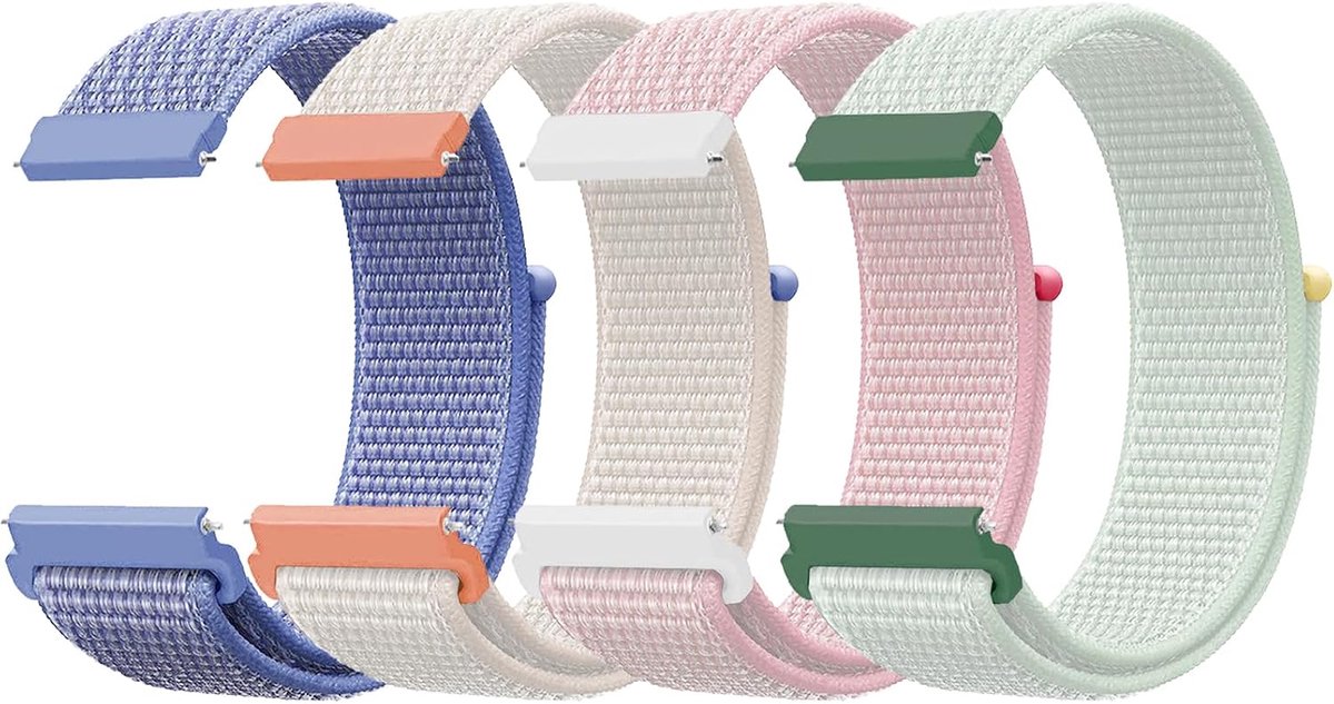 Horlogeband 22mm - Nylon gevlochten - Snelle montage - Stijlvolle vervanging - ShopVlot