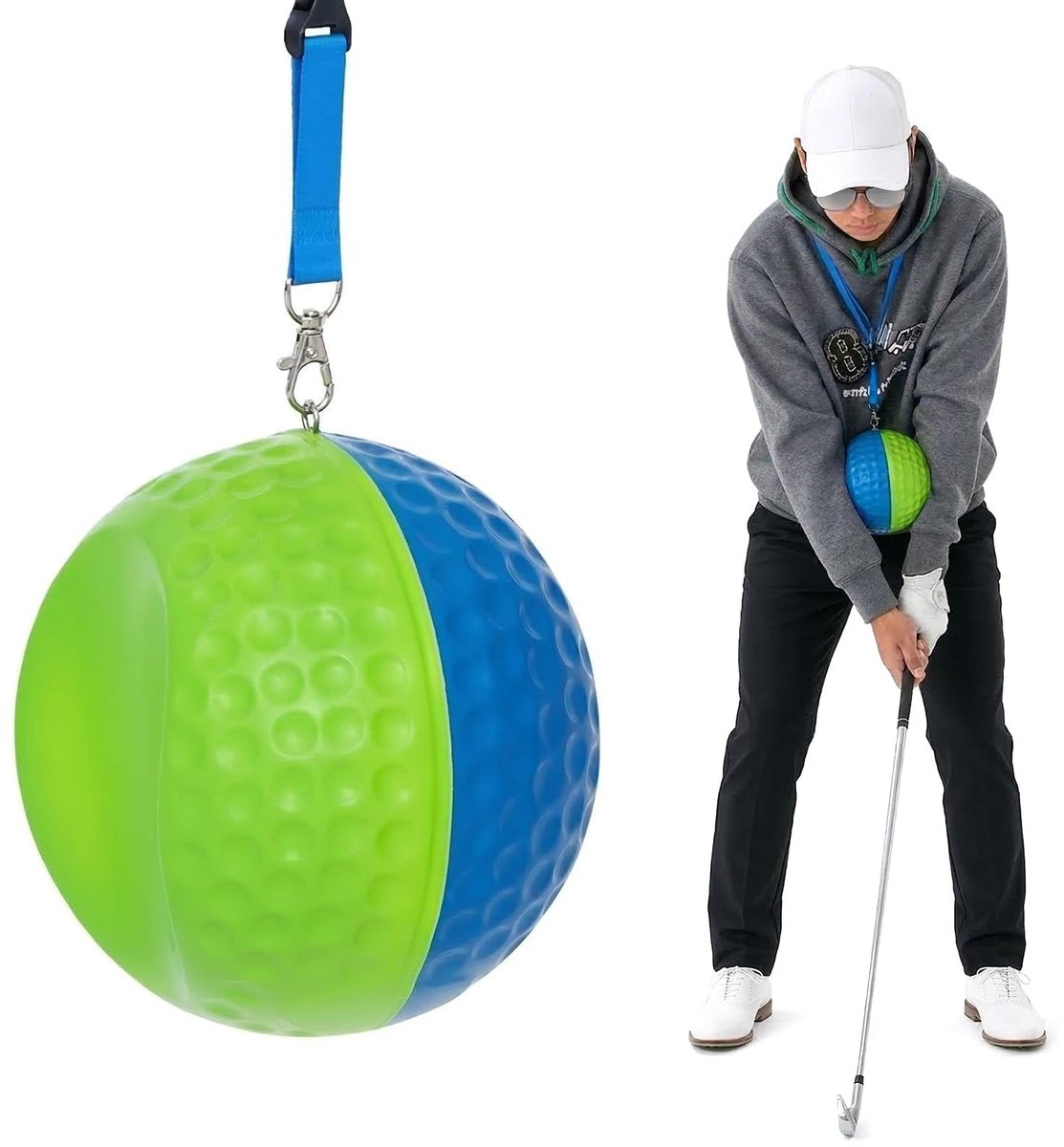 Solidchoice - Golf Swing Trainer Bal met Draagkoord